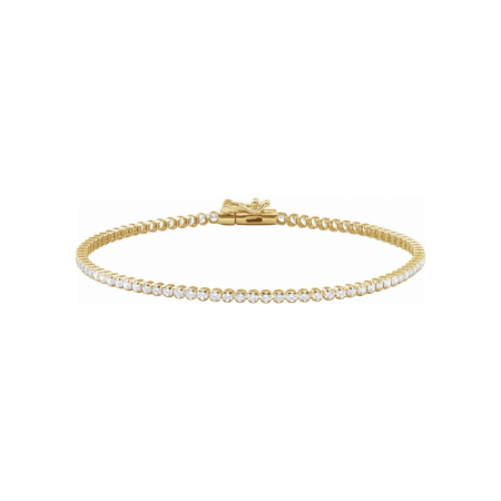 Éternelle 14K Yellow Gold & Natural Diamond Bracelet