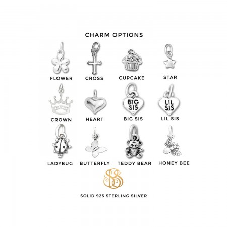 sterling silver charms for little girls