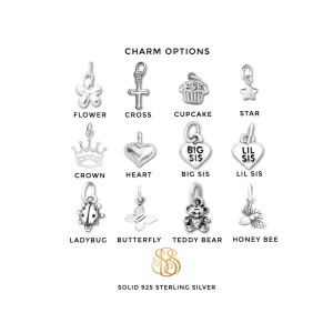 Sterling Silver Charms - Little Girls