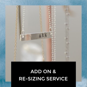 Add On and Re-Sizing Service for Jewelries