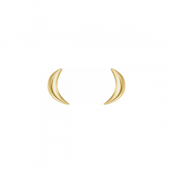 Artemis Arcs Crescent Moon Earrings | 14k Gold Celestial Luxury