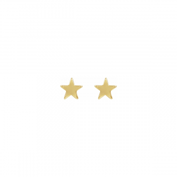 Wish Upon a Star Atelier Petite Stud Earrings | 14K Solid Gold for Child