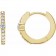 14K Gold Multi-Stone Diamond & Gemstone Hoops | Personalized Luxury Diamond