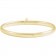 14K Solid Gold Baby Bangle Bracelet 