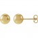 14k Solid Gold Ball Earrings | The Heirloom Orb Collection 7mm