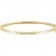Aura 14k Yellow Gold & Natural Diamond Bangle Bracelet