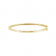 Aura 14k Yellow Gold & Natural Diamond Bangle Bracelet