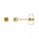 Epoch Tiny Stud Birthstone Earrings | 14K Gold & Natural Gemstone November Citrine