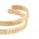 Gold Cuff Bracelets for baby Custom Name Bracelet 14K 