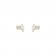 Marquise Natural Diamond & Solid 14k Gold Stud Earrings 1