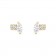 Marquise Natural Diamond & Solid 14k Gold Stud Earrings 