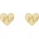 Petite Monogram Heart Earrings 14K Solid Gold | Initial Earrings For Child