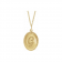 Signature Orbit Pendant | Custom Monogram Necklace in 14k Gold