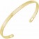 Solid 14K Gold Cuff Bracelet | Personalized Engraving