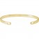 Solid 14K Gold Cuff Bracelet | Personalized Engraving
