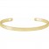 Solid 14K Gold Cuff Bracelet | Personalized Engraving 