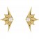 The Aurora Starburst Earrings | A Celestial Legacy in 14K Yellow Gold