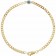 The Heritage Talisman Solid 14K Gold Birthstone Chain Bracelet Aquamarine