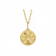 The Solstice Medallion: 14k Gold Sun Pendant Necklace | Six Sisters Beadworks